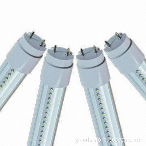 Transparent Cover LED Tube Lamps with 50 to 60Hz Frequency, 100 to 240V AC Input Voltage